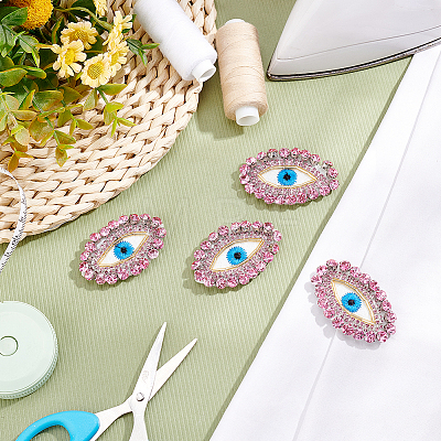Polyester Embroidery Clothing Patches DIY-WH0043-16-1