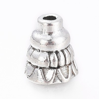 Tibetan Style Alloy 3-Hole Guru Bead Sets PALLOY-TAC0009-36AS-1