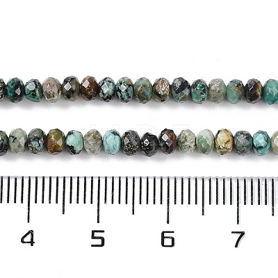 Natural African Turquoise(Jasper) Beads Strands G-N342-28A-1