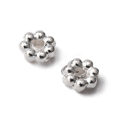 Tibetan Style Alloy Daisy Spacer Beads LF0991Y-S-RS-1