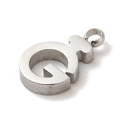 304 Stainless Steel Charms STAS-L022-287P-1