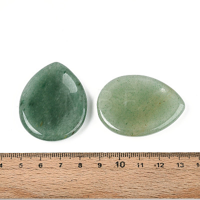 Natural Green Aventurine Worry Stones for Anxiety G-T144-13H-1