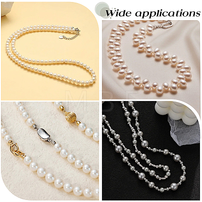 2000Pcs Brass Crimp Beads KK-SP0002-62S-1