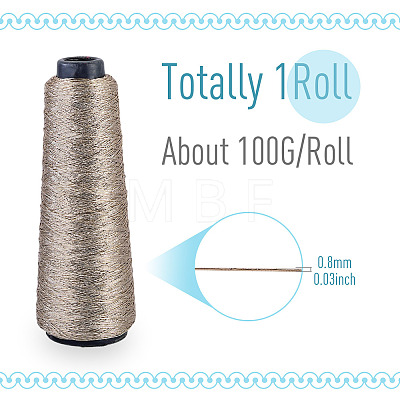 Polyester & Metallic Wrapped Core Cord OCOR-TAC0015-31C-1