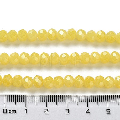 Baking Paint Imitation Jade Glass Bead Strands LS-DGLA-A034-J10mm-A24-1