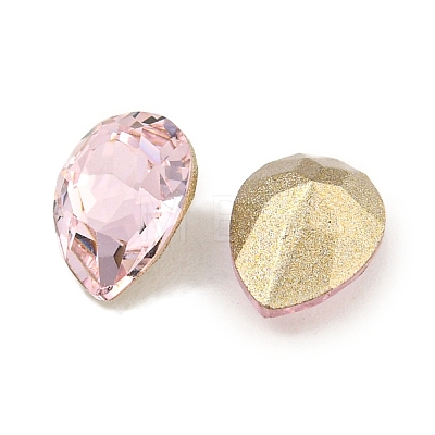 Glass Rhinestone Cabochons RGLA-L029-19C-223-1