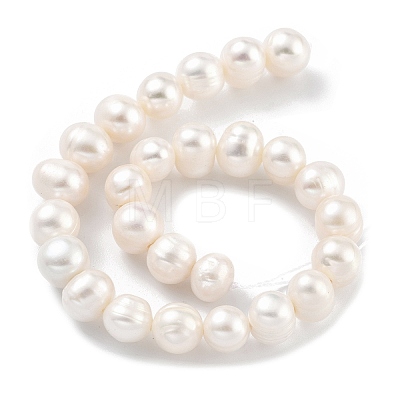 Natural Cultured Freshwater Pearl Beads Strands PEAR-C003-09A-1