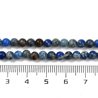 Dyed Natural Regalite/Imperial Jasper/Sea Sediment Jasper Beads Strands G-B124-C04-02-1