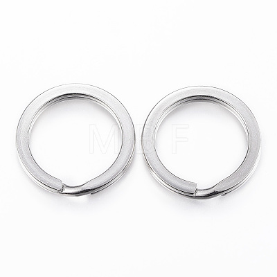 Tarnish Resistant 304 Stainless Steel Split Key Rings LS-STAS-P177-2.2x28mm-P-1