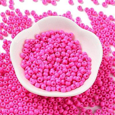 Baking Paint Glass Seed Beads SEED-H002-I-A529-1