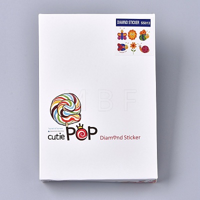 DIY Diamond Painting Stickers Kits For Kids X-DIY-F051-13-1
