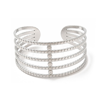 Non-Tarnish 304 Stainless Steel Bangles BJEW-L682-022P-1