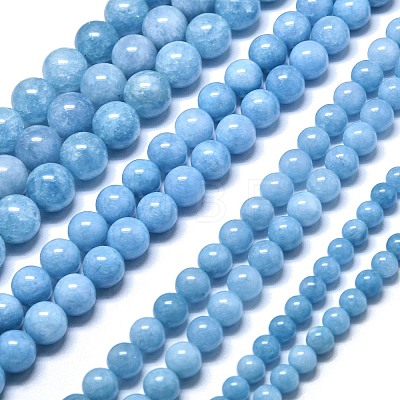 Natural Malaysia Jade Beads Strands G-L645-A01-4mm-15-1