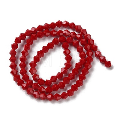 Opaque Solid Color Imitation Jade Glass Beads Strands LS-EGLA-A039-P4mm-D01-1