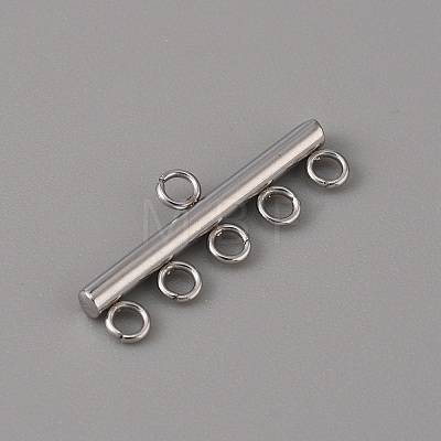 201 Stainless Steel Chandelier Component Links STAS-WH0043-06D-P-1-1