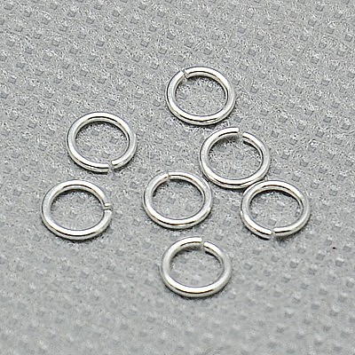 925 Sterling Silver Open Jump Rings STER-A005-28-1