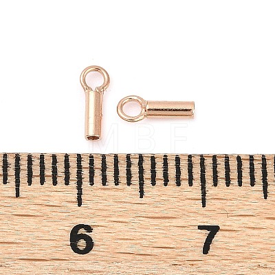 925 Sterling Silver Cord Ends LS-STER-F036-21RG-1mm-1