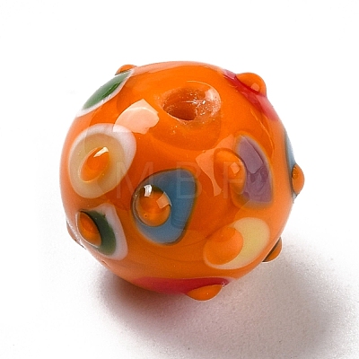 Handmade Lampwork Beads LAMP-F022-03-1