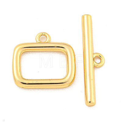 Brass Toggle Clasps KK-A223-19G-1