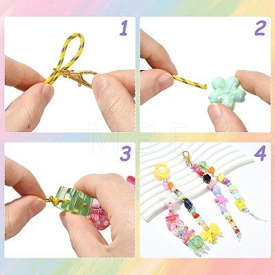 DIY Keychain Making Kits DIY-YW0018-14-1