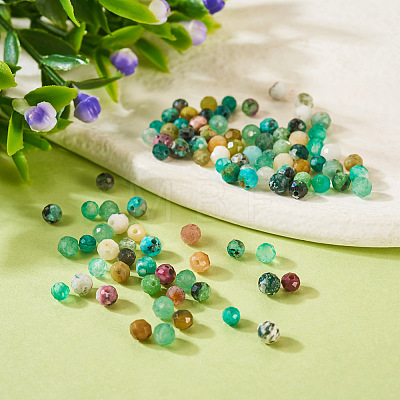 100Pcs 10 Styles Natural Mixed Gemstone Beads Sets G-TA0001-62-1