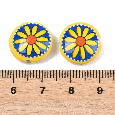Printed Handmade Porcelain Beads PR-CBA938E-02C-1