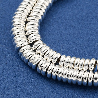 Electroplated Synthetic Non-Magnetic Hematite Beads Strands G-I360-C01-04-1