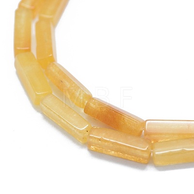 Natural Yellow Aventurine Beads Strands G-F631-E01-01-1