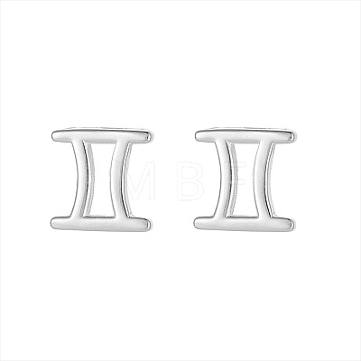 925 Sterling Silver Stud Earrings WG164A3-03-1