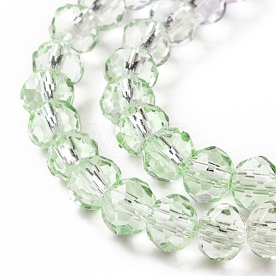 Transparent Glass Beads Strands GLAA-L045-01A-03-1