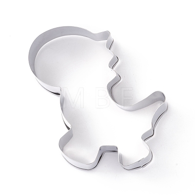 Non-Tarnish Stainless Steel DIY Dinosaur Cookies Cutters DIY-G048-06P-1