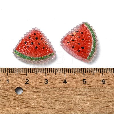 Fruit Transparent Epoxy Resin Decoden Cabochons CRES-I030-23I-1