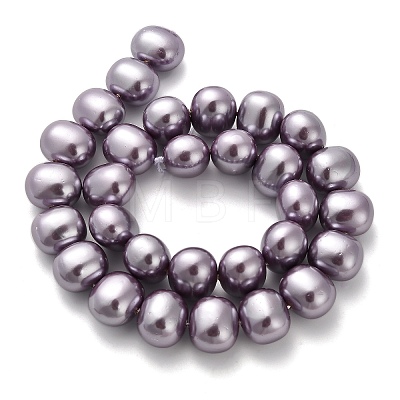 Shell Pearl Beads Strands BSHE-F013-01C-1