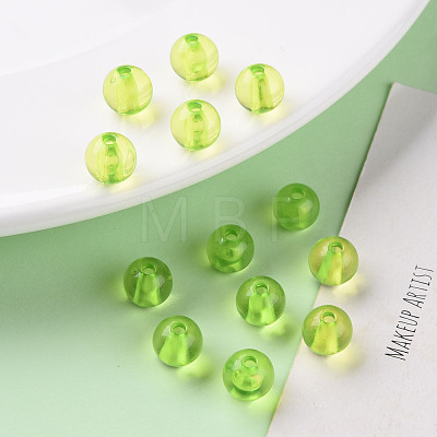 Transparent Acrylic Beads MACR-S370-A8mm-729-1