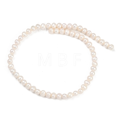 Natural Cultured Freshwater Pearl Beads Strands PEAR-I007-07Y-10A-1