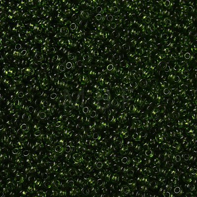 11/0 Grade A Transparent Glass Seed Beads X-SEED-Q006-F25-1