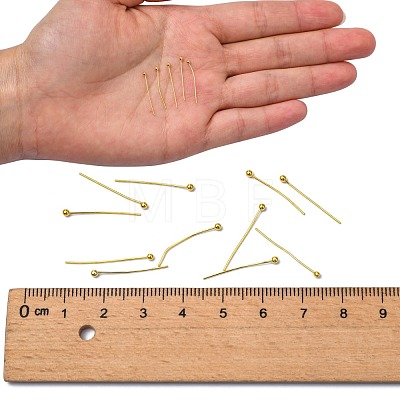 Brass Ball Head pins KK-R020-04G-1