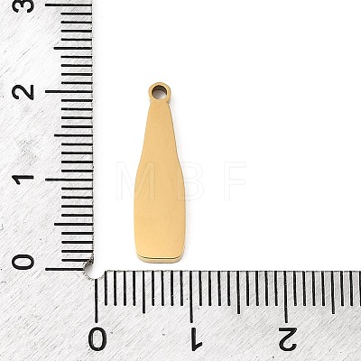 304 Stainless Steel Enamel Pendants STAS-F335-01C-1