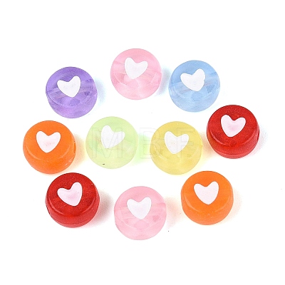 Transparent Acrylic Beads AC-N167-06-1