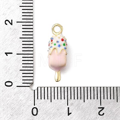 Food Theme Alloy Enamel Pendants X-FIND-C075-10B-G-1