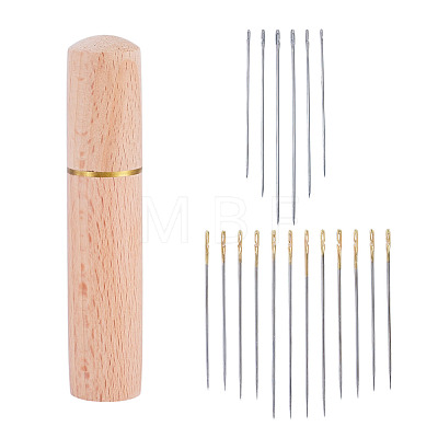 18Pcs 1Set Steel Needles DIY-TADJ0001-19-1
