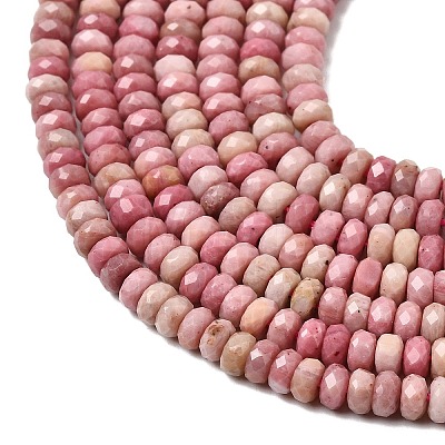 Natural Rhodonite Beads Strands X-G-G343-A01-2x4mm-1