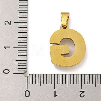 Ion Plating(IP) 304 Stainless Steel Pendants STAS-U024-01G-1