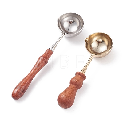 Brass/Iron Wax Sealing Stamp Melting Spoon TOOL-XCP0001-56-1
