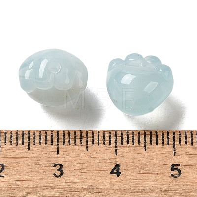 Two Tone Transparent Acrylic Beads TACR-P008-01A-04-1