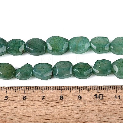 Dyed & Heated Natural Agate Beads Strands G-N359-15A-03-1