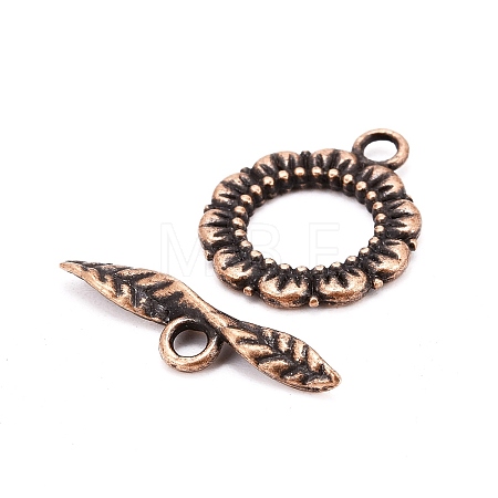 Tibetan Style Toggle Clasps LS-RLF11359Y-NF-1
