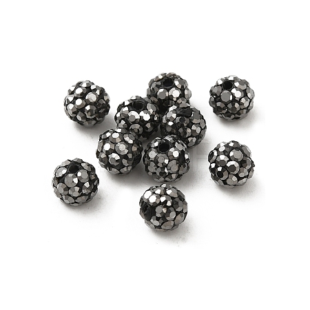 Pave Disco Ball Beads RB-Q195-A6mm-1-1