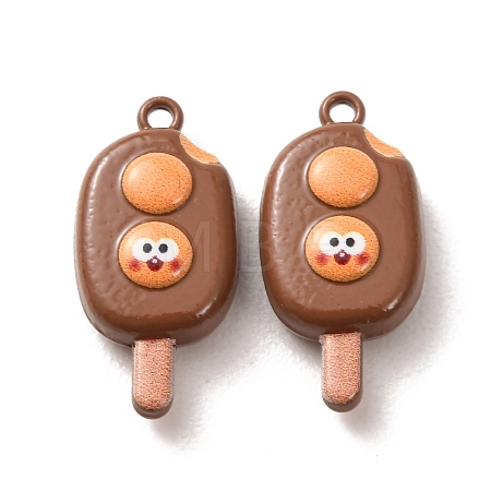Baking Paint Zinc Alloy Pendants AL-CBAEA91-04B-1