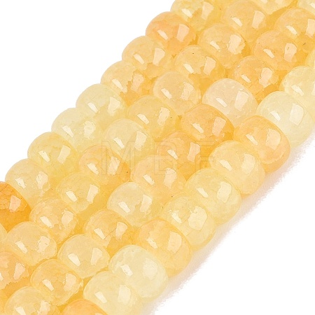 Ombre Effect Dyed Glass Beads Strands GLAA-Q106-05A-A01-1